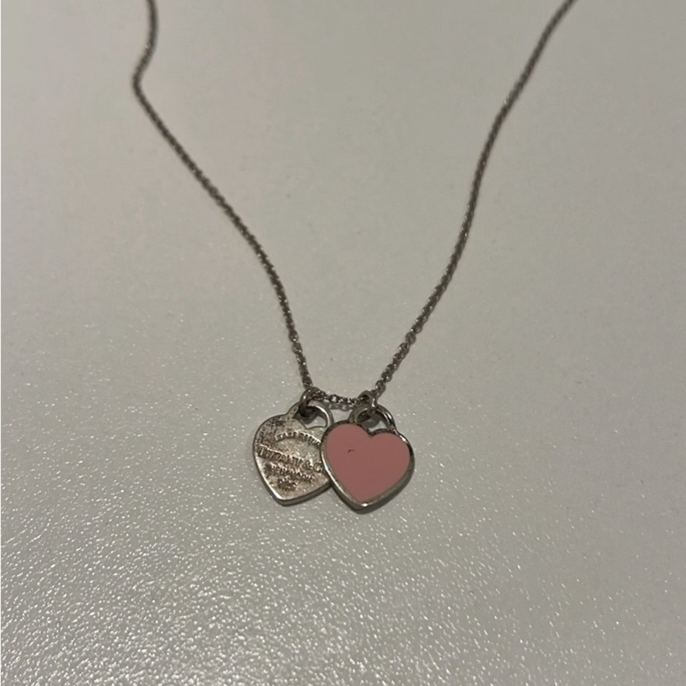 Authentic tiffany and co heart necklace